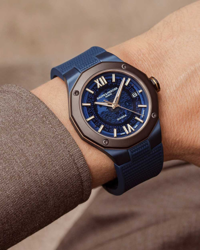 detail Baume & Mercier Riviera Steel Titanium M0A10769