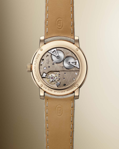 detail Parmigiani Toric Petite Seconde Rose Gold Dune PFC940-2010002-300181