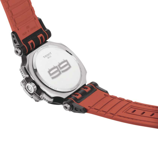 detail Tissot T-Race Jorge Lorenzo 2020 Limited Edition T115.417.27.057.02