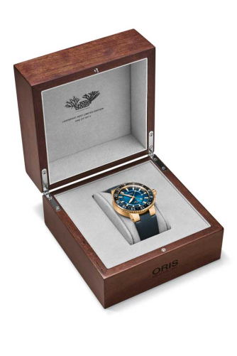 detail Oris Carysfort Reef Gold Limited Edition 01 798 7754 6185-Set