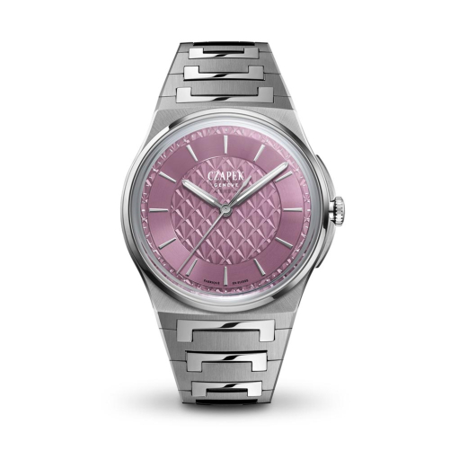 detail Czapek Antarctique Sashiko Pink Lotus S