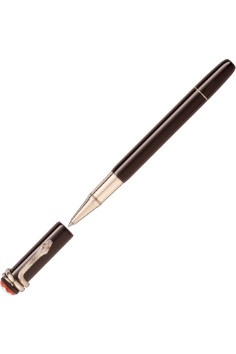 detail Montblanc Heritage Rouge et Noir Tropic Brown Special Edition 116552
