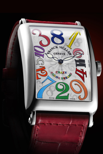 detail Franck Muller Long Island Crazy Color Dreams 1200 CH CO D AC