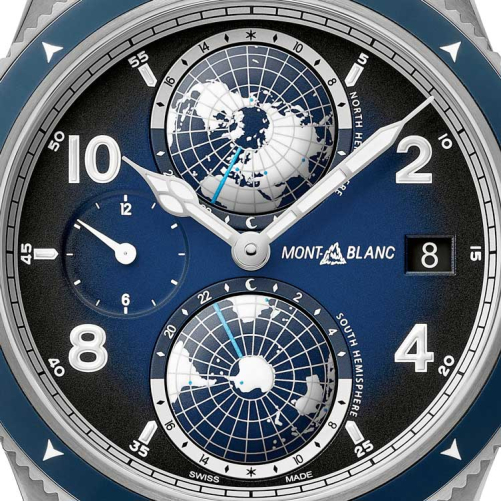 detail Montblanc 1858 Geosphere 125565
