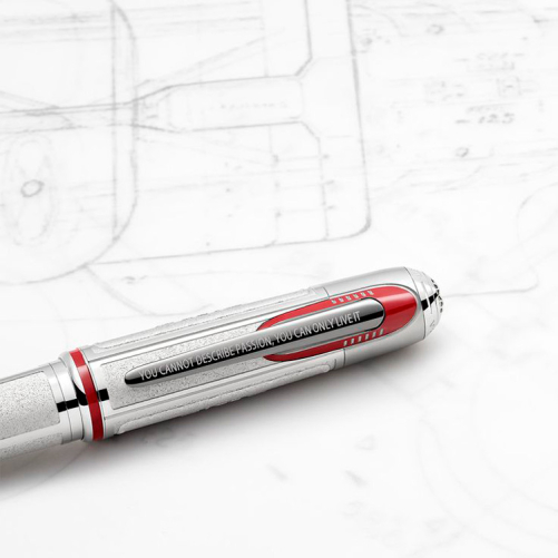 detail Montblanc Great Characters Enzo Ferrari Limited Edition 1898 Rollerball Pen
