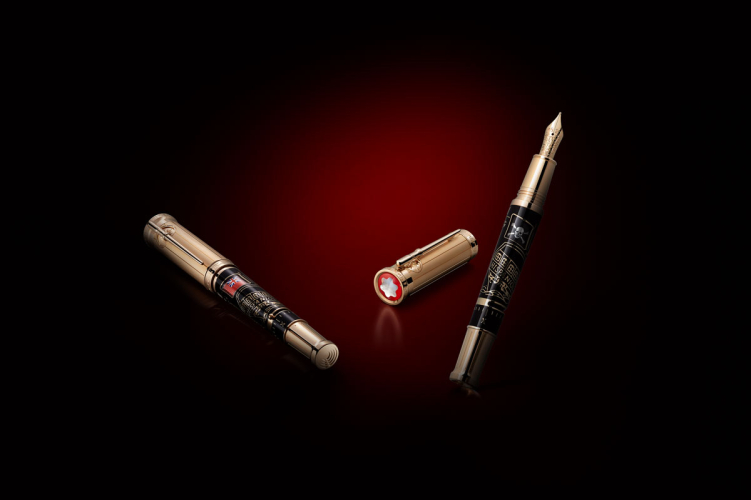 detail Montblanc Writers Edition Homage to Robert Louis Stevenson Limited Edition 1883