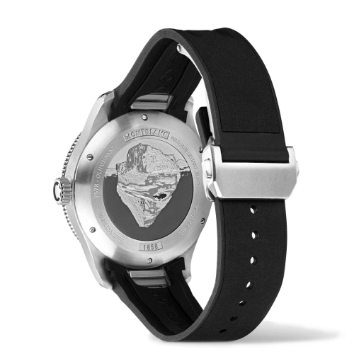 detail Montblanc 1858 Iced Sea Automatic Date 129765