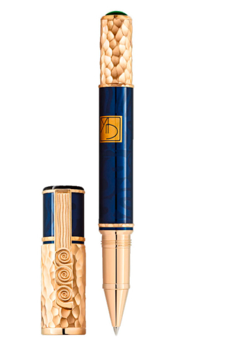 detail Montblanc Masters of Art Homage to Gustav Klimt Limited Edition 4810 Rollerball