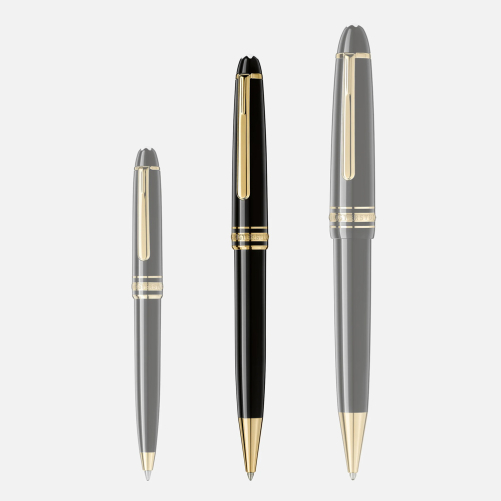 detail Montblanc Meisterstück Gold-Coated Ballpoint Pen 132453