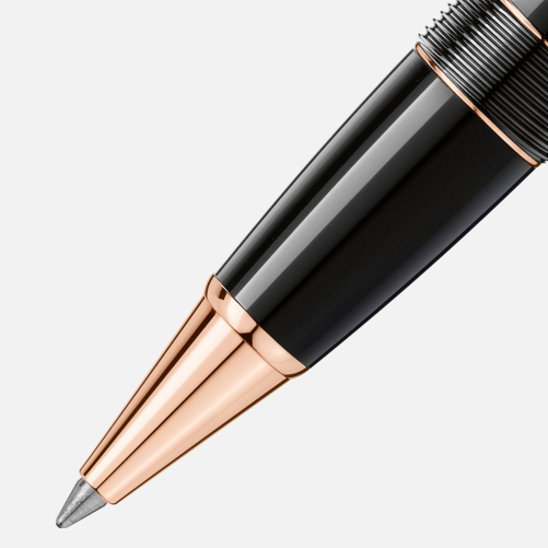 detail Montblanc Meisterstück Rose Gold-Coated Legrand Rollerball 132481