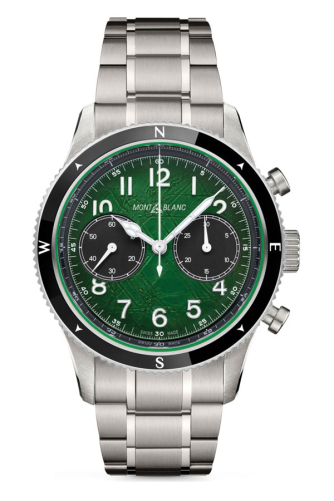 detail Montblanc 1858 Automatic Chronograph 0 Oxygen 133298