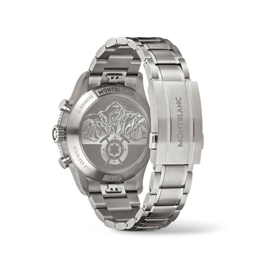 detail Montblanc 1858 Automatic Chronograph 0 Oxygen 133298