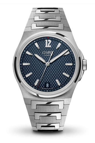 detail Czapek Antarctique Passage de Drake Aqua Blue 1530-12-RT-P/S