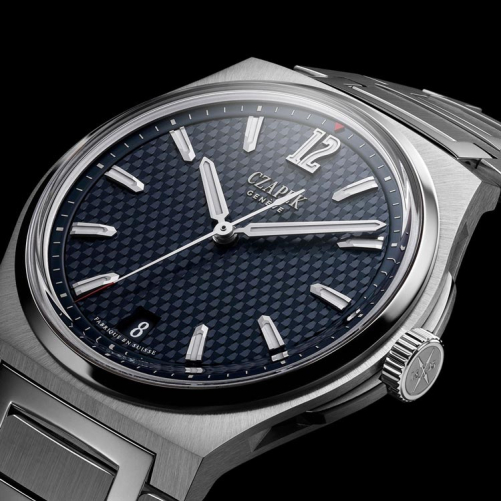 detail Czapek Antarctique Passage de Drake Aqua Blue 1530-12-RT-P/S