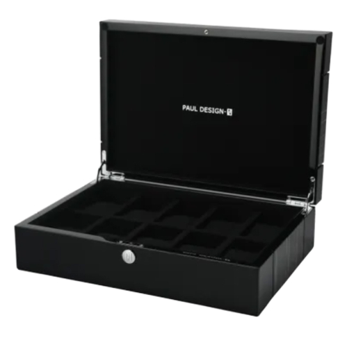 detail Box na Hodinky Paul Design Gentlemen 10 Black Shadow