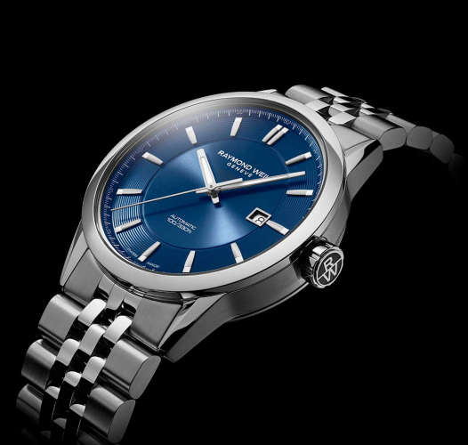 detail Raymond Weil Freelancer Men's Automatic Blue Dial 2731-ST-50001