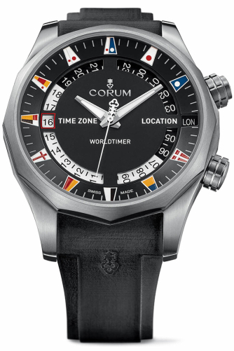 detail Corum Admiral Legend 47 Worldtimer 637.101.04/F371 AN02