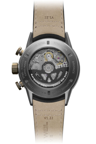 detail Raymond Weil Freelancer Bi-Compax 7780-TB3-20423