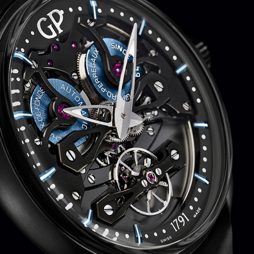 detail Girard-Perregaux Neo Bridges Earth to Sky Edition 84000-21-632-BH6A