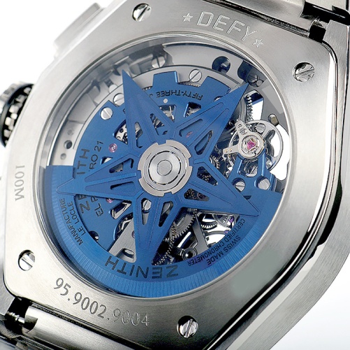 detail Zenith Defy El Primero 21 95.9002.9004/78.M9000