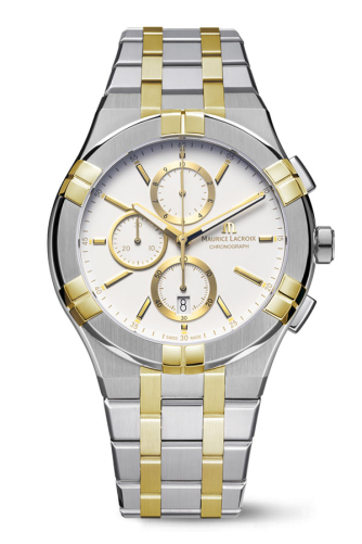 detail Maurice Lacroix Aikon Chronograph AI1118-PVY03-130-1