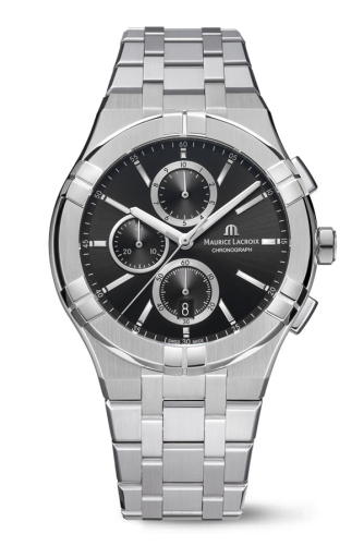 detail Maurice Lacroix Aikon Quartz Chronograph AI1118-SS002-330-1