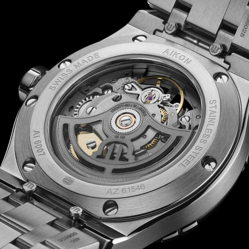 detail Maurice Lacroix Automatic Skleton AI6007-SS002-030-1