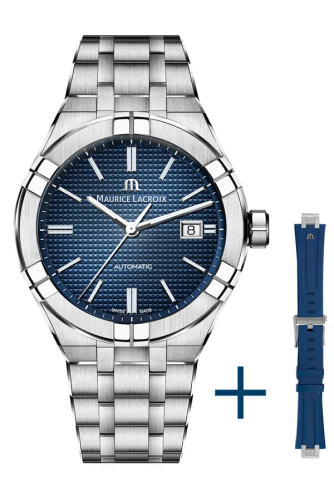 detail Maurice Lacroix Aikon Automatic 39mm AI6008-SS00F-430-C