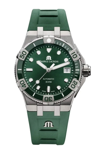 detail Maurice Lacroix Aikon Venturer 38mm Strap Set AI6057-SSL5F-630-D