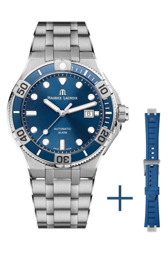detail Maurice Lacroix Aikon Venturer 43mm AI6058-SS002-430-2