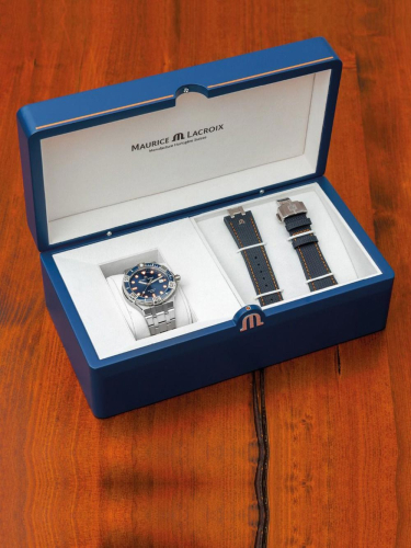 detail Maurice Lacroix Venturer 43mm Limited Edition AI6058-SS002-431-1