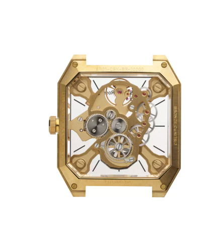 detail Bell & Ross BR01 Cyber Skull Bronze BR01-CSK-BR/SRB
