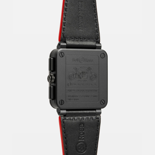 detail Bell & Ross BR 03-94 Blacktrack BR0394-BTR-CE/SCA