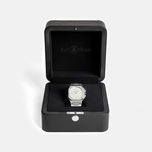 detail Bell & Ross Br-05 36mm Mother of Pearl Steel BR05A-S-MP-ST/SST