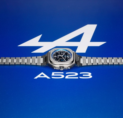 detail Bell & Ross BR 05 Chrono A523 BR05C-A523-ST/SST