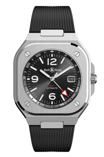 detail Bell & Ross BR 05 GMT BR05G-BL-ST/SRB