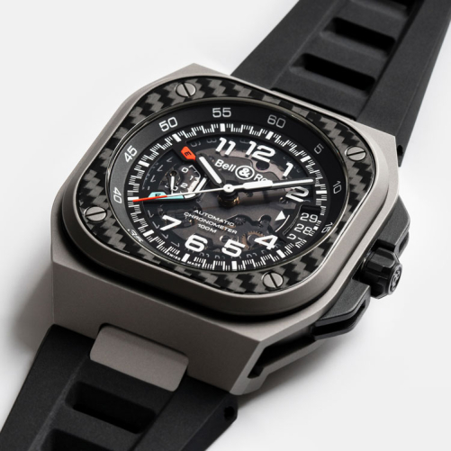 detail Bell & Ross BR-X5 Racing BRX5R-RAC-TI/SRB