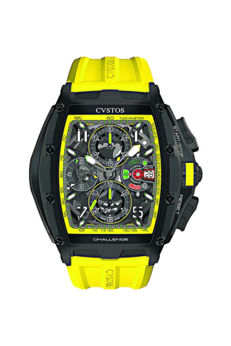 detail Cvstos Chrono Black Steel Yellow B00107.4102001
