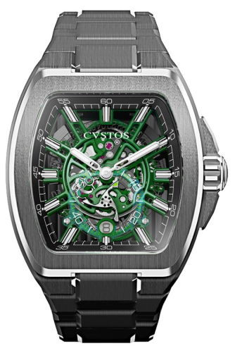 detail CVSTOS Metropolitan PS Titanium / SQLT Green
