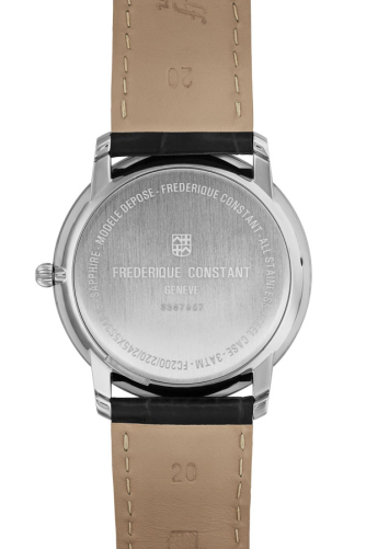 detail Frederique Constant Slimline Small Seconds FC-245M5S6