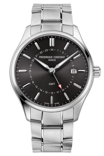 detail Frederique Constant Classics Quartz GMT FC-252DGS5B6B