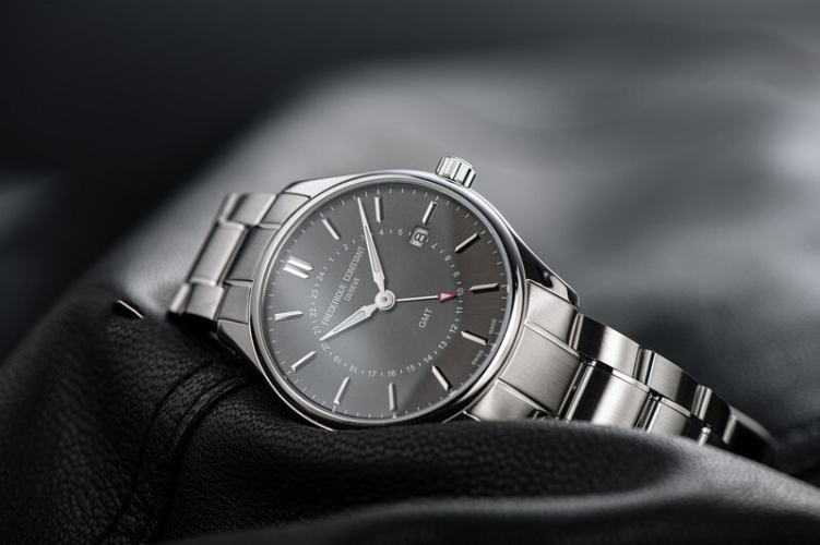detail Frederique Constant Classics Quartz GMT FC-252DGS5B6B