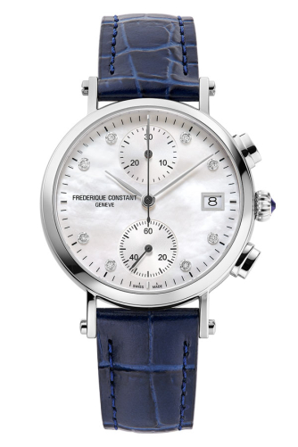 detail Frederique Constant Classics Quartz Chronograph Ladeis FC-291MPWD2R6