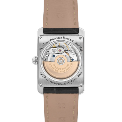 detail Frederique Constant Classics Carree Heart Beat Automatic FC-311S4C6
