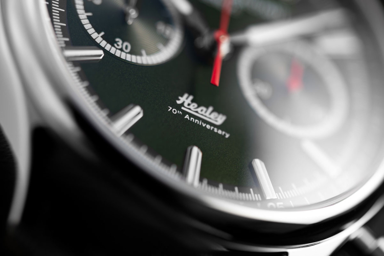 detail Frederique Constant Vintage Rally Healey Chronograph Automatic FC-397HDGR5B6
