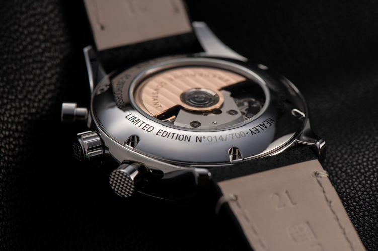 detail Frederique Constant Vintage Rally Healey Chronograph Automatic FC-397HDGR5B6