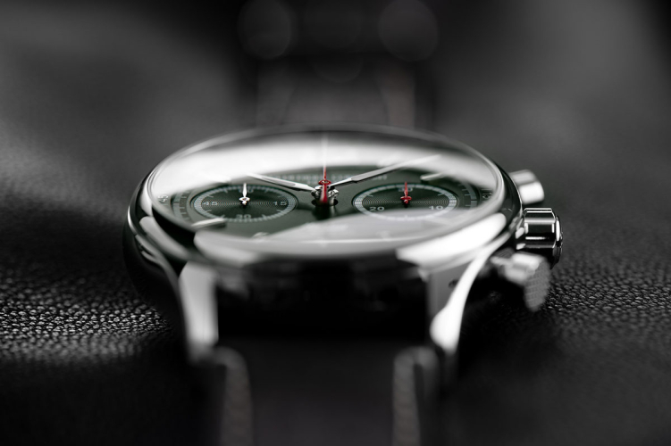 detail Frederique Constant Vintage Rally Healey Chronograph Automatic FC-397HDGR5B6