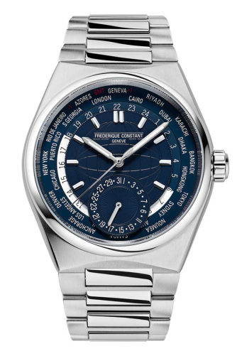 detail Frederique Constant Manufacture Highlife Worldtimer FC-718N4NH6B