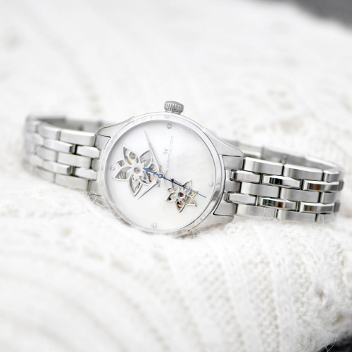 detail Hamilton Jazzmaster Open Heart Automatic H32115192