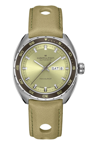 detail Hamilton American Classic Pan Europ Day Date Auto H35445860